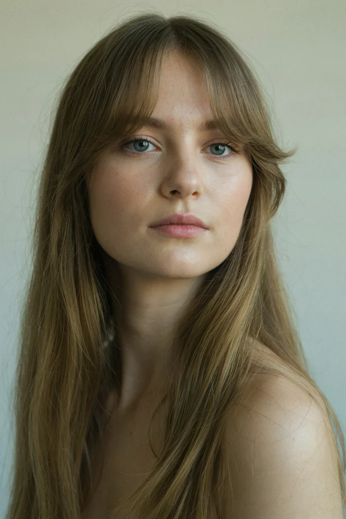 21 Wispy Butterfly Bangs That Frame Your Face Wispy Butterfly Bangs for Fine Hair