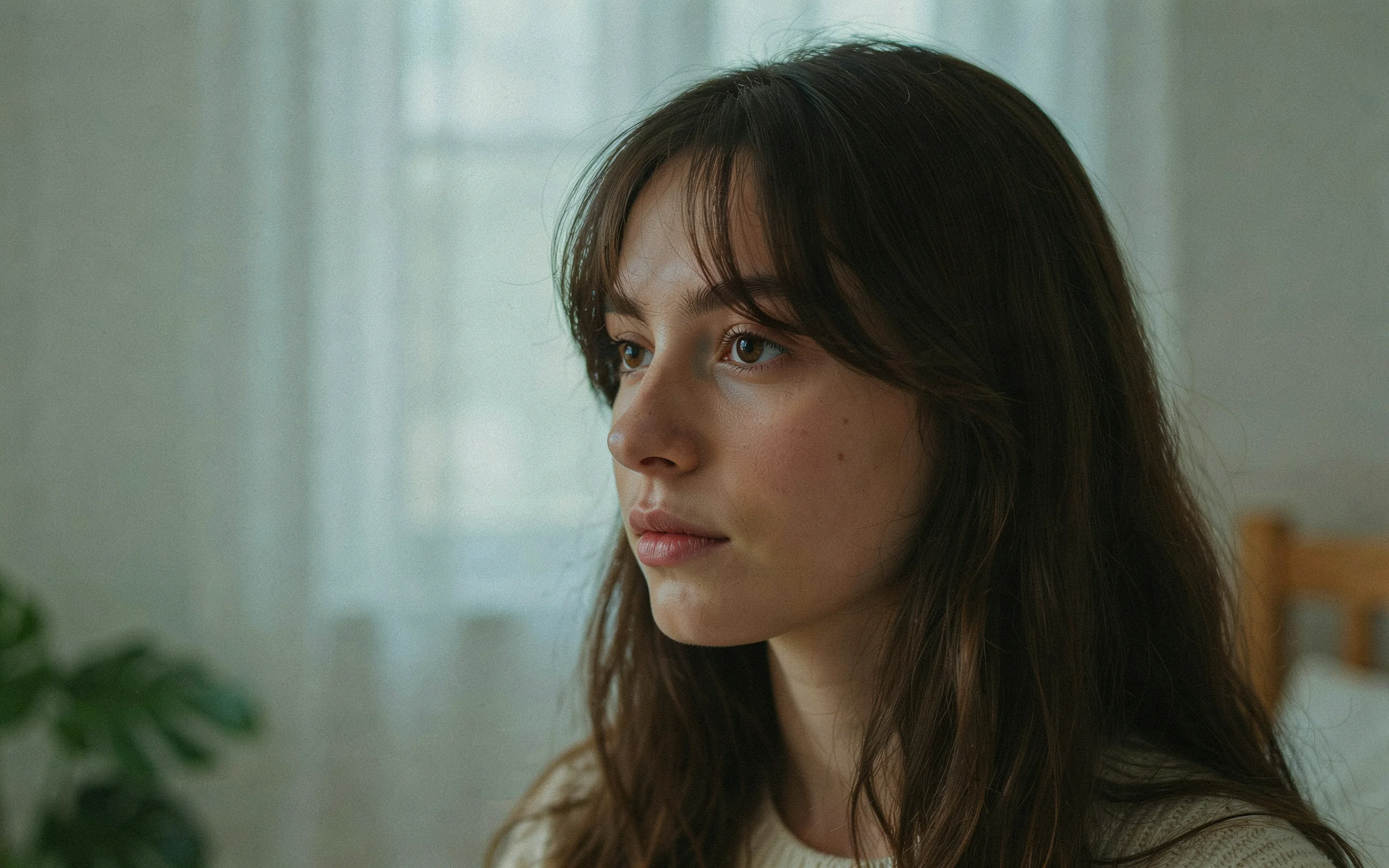 Wispy Butterfly Bangs